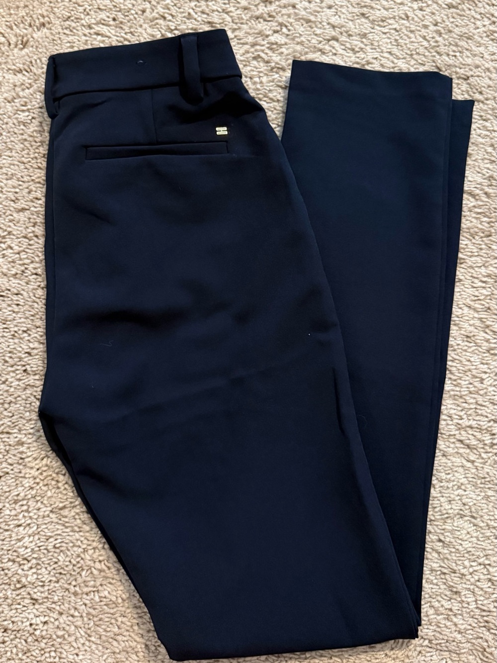 Tommy Hilfiger Navy Dress Pants - Slim Tailored Fit